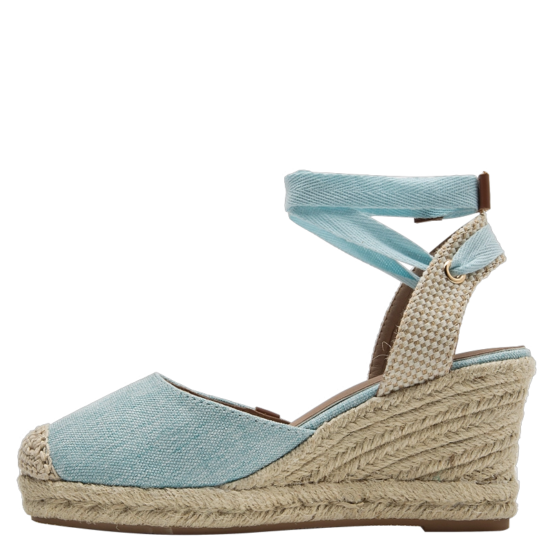 ALPARGATA CASUAL MUJER BRUNO ROSSI - BRM0072 | CELESTE - 4