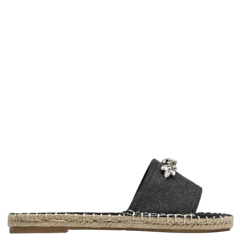 ALPARGATA CASUAL MUJER BRUNO ROSSI - BRM0124 | NEGRO - 1