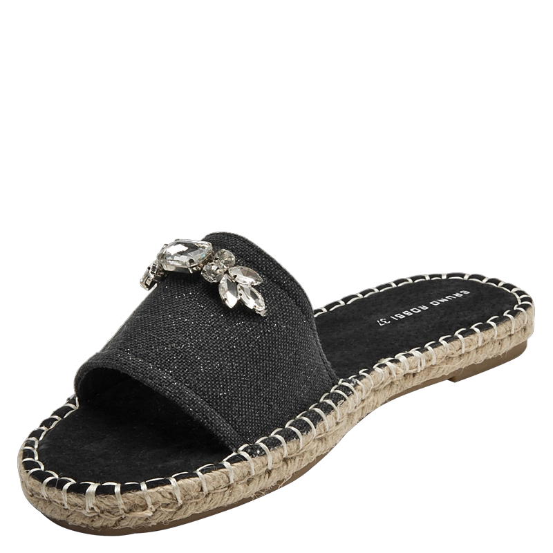 ALPARGATA CASUAL MUJER BRUNO ROSSI - BRM0124 | NEGRO - 5