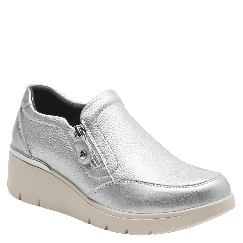 ZAPATO CASUAL MUJER BRUNO ROSSI - L698 | PLATEADO - 2