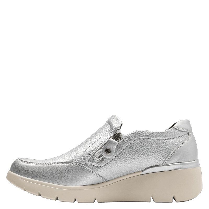 ZAPATO CASUAL MUJER BRUNO ROSSI - L698 | PLATEADO - 4