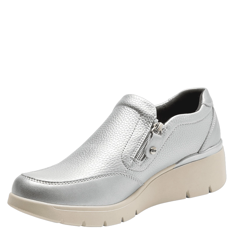 ZAPATO CASUAL MUJER BRUNO ROSSI - L698 | PLATEADO - 5