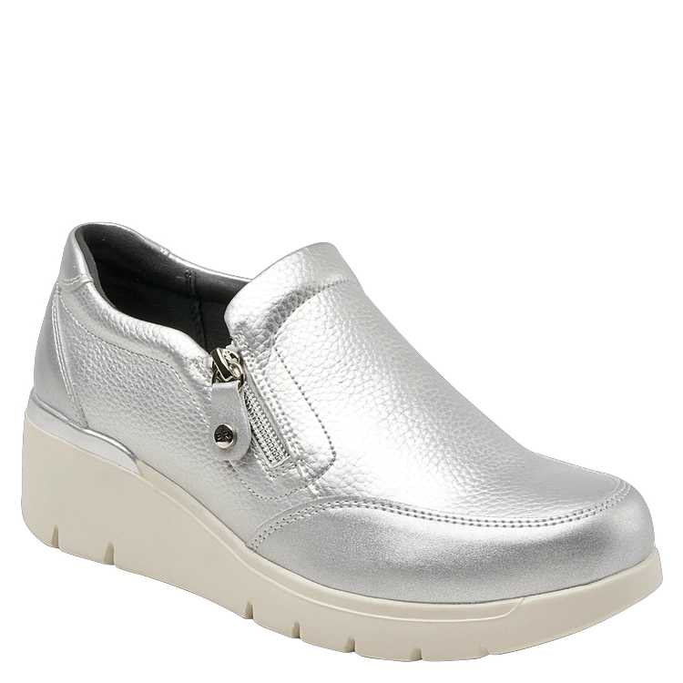 ZAPATILLA CASUAL MUJER BRUNO ROSSI - K672 | PLATEADO - 1