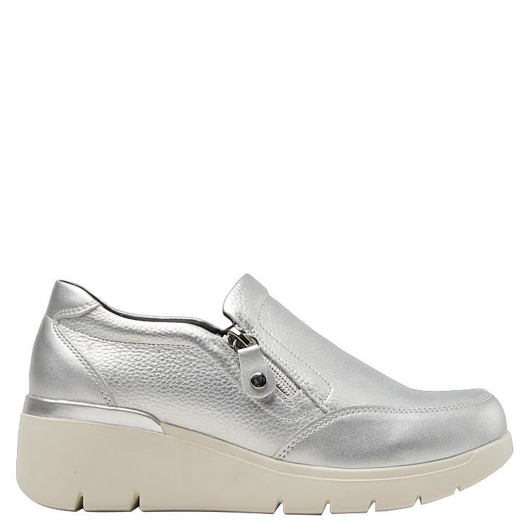 ZAPATILLA CASUAL MUJER BRUNO ROSSI - K672 | PLATEADO - 2