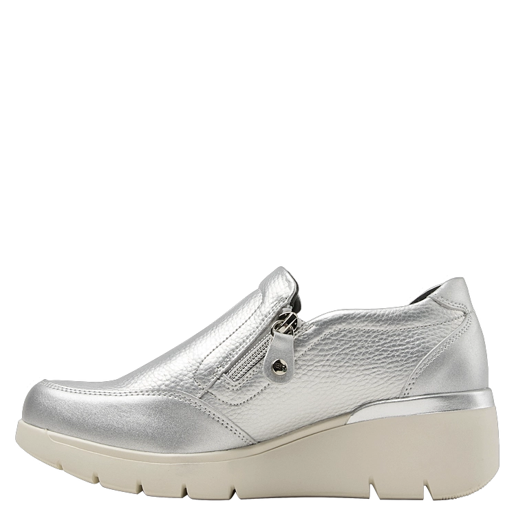 ZAPATILLA CASUAL MUJER BRUNO ROSSI - K672 | PLATEADO - 4