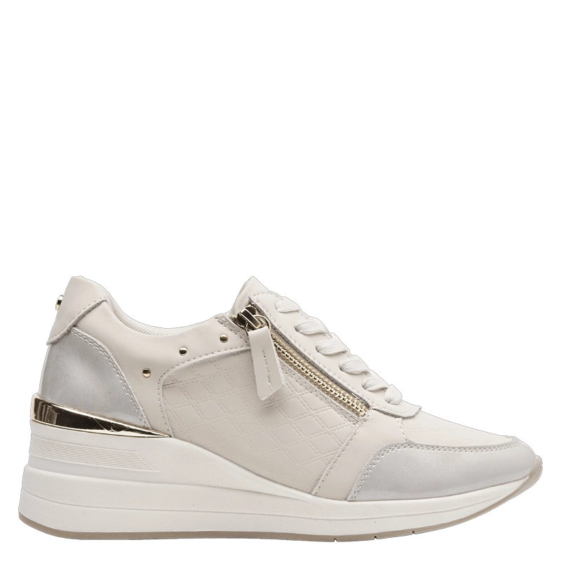 ZAPATILLA CASUAL MUJER BRUNO ROSSI - L697 | BEIGE - 2