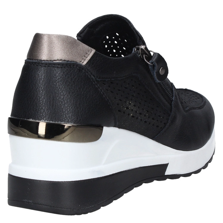 ZAPATILLA CASUAL MUJER BRUNO ROSSI - B645 | GRIS OSCURO - 3