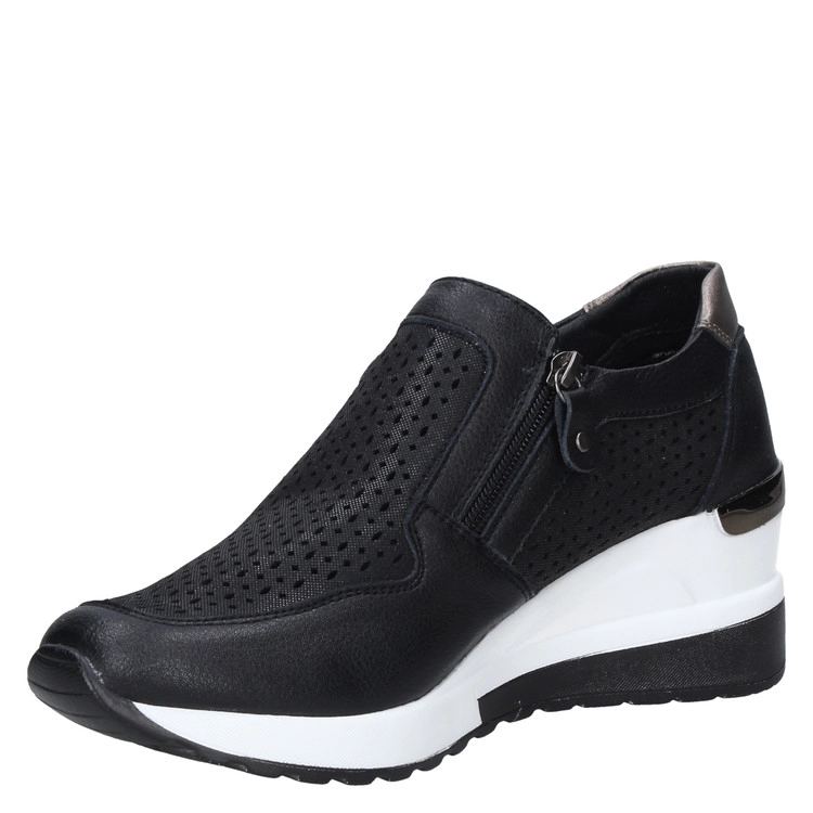 ZAPATILLA CASUAL MUJER BRUNO ROSSI - B645 | GRIS OSCURO - 5