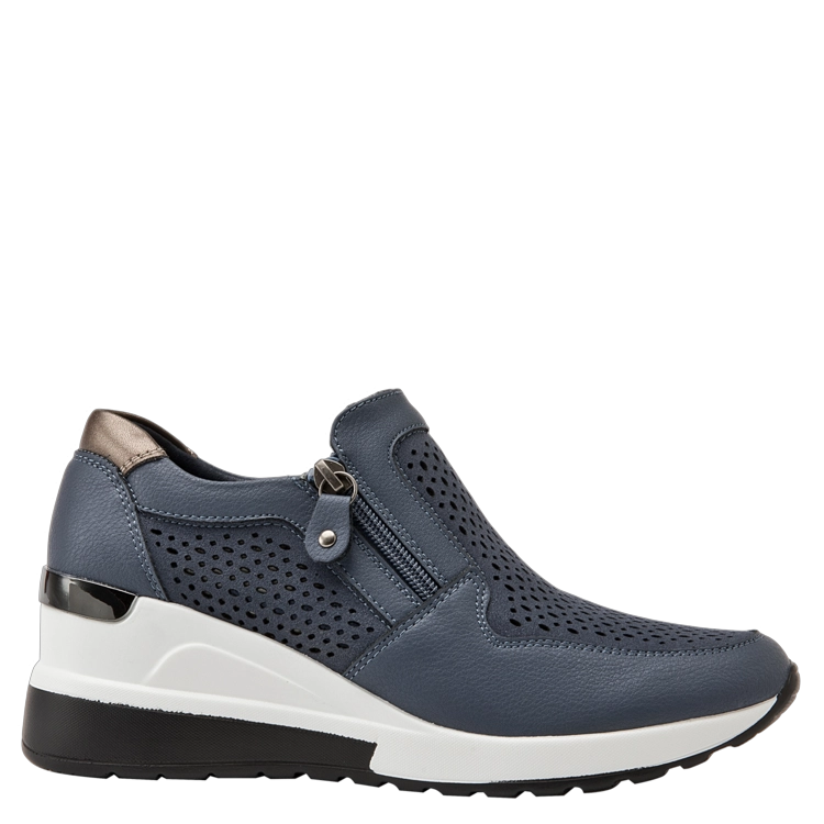 ZAPATILLA CASUAL MUJER BRUNO ROSSI - B645 | AZUL - 1