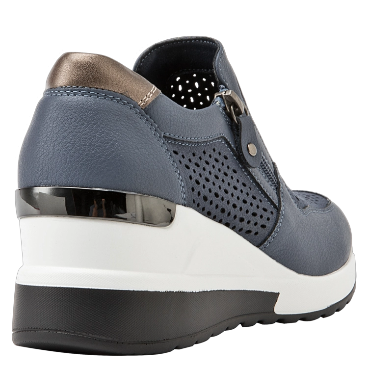 ZAPATILLA CASUAL MUJER BRUNO ROSSI - B645 | AZUL - 3