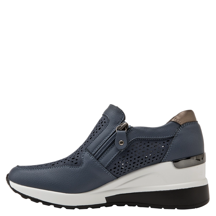 ZAPATILLA CASUAL MUJER BRUNO ROSSI - B645 | AZUL - 4