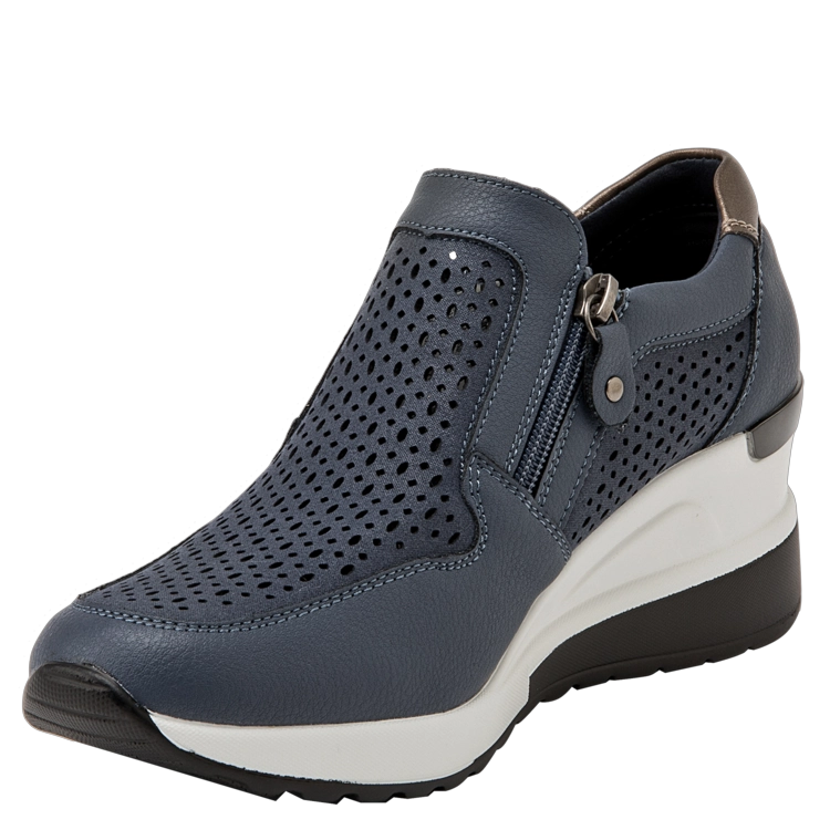 ZAPATILLA CASUAL MUJER BRUNO ROSSI - B645 | AZUL - 5