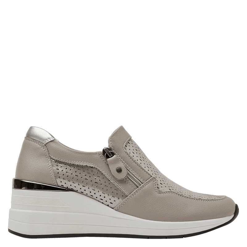 ZAPATILLA CASUAL MUJER BRUNO ROSSI - B645 | GRIS - 1