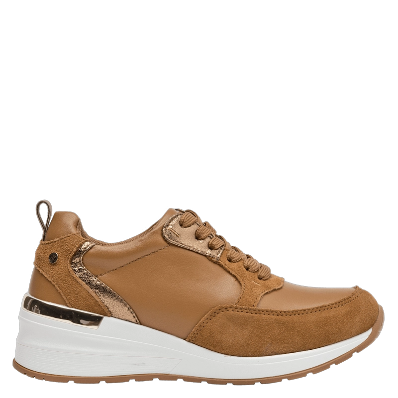 ZAPATILLA CASUAL MUJER BRUNO ROSSI - L695 | MARRON CLARO - 2