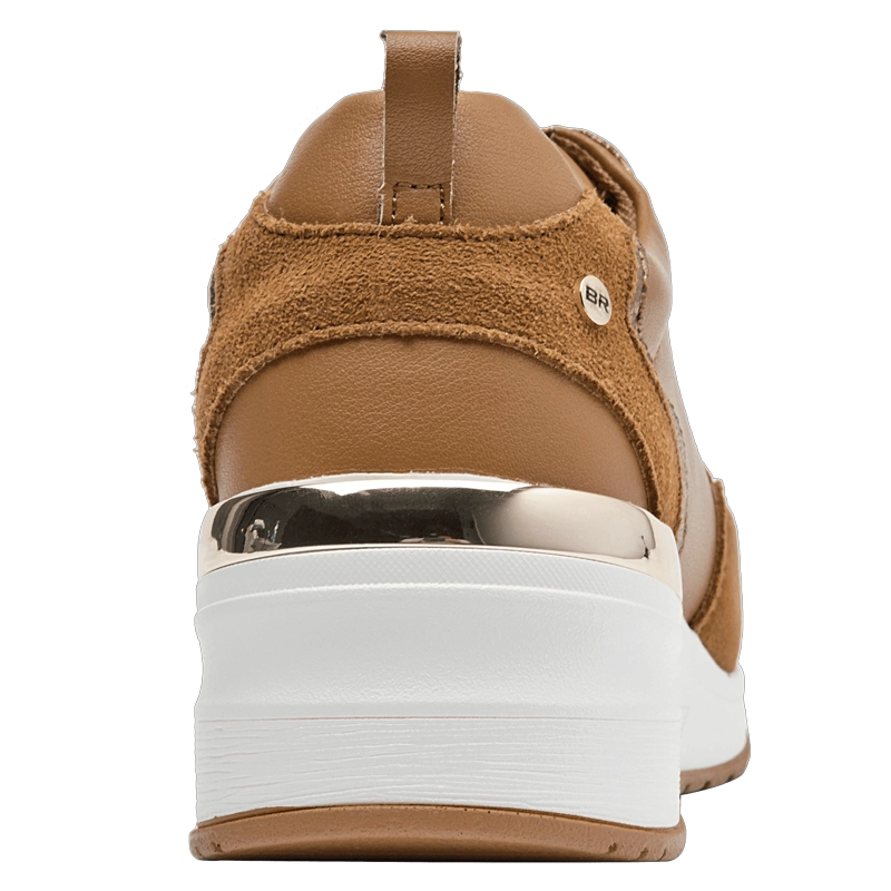 ZAPATILLA CASUAL MUJER BRUNO ROSSI - L695 | MARRON CLARO - 5