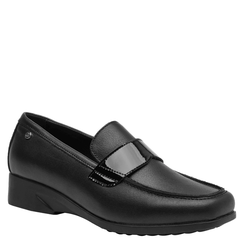 MOCASIN CASUAL MUJER BRUNO ROSSI - L670 | NEGRO - 1