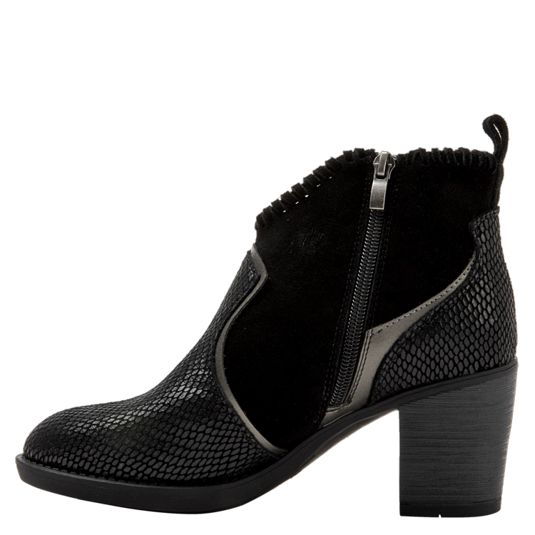 BOTIN CASUAL MUJER BRUNO ROSSI - J648 | NEGRO - 4