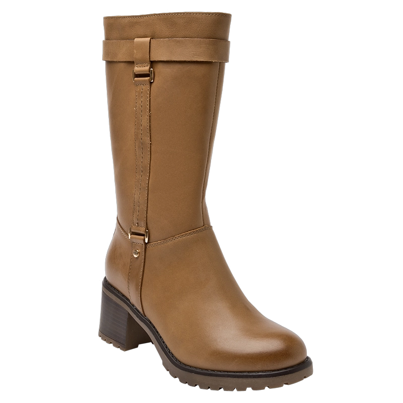 BOTA CASUAL MUJER BRUNO ROSSI - J665 | MARRON CLARO - 1