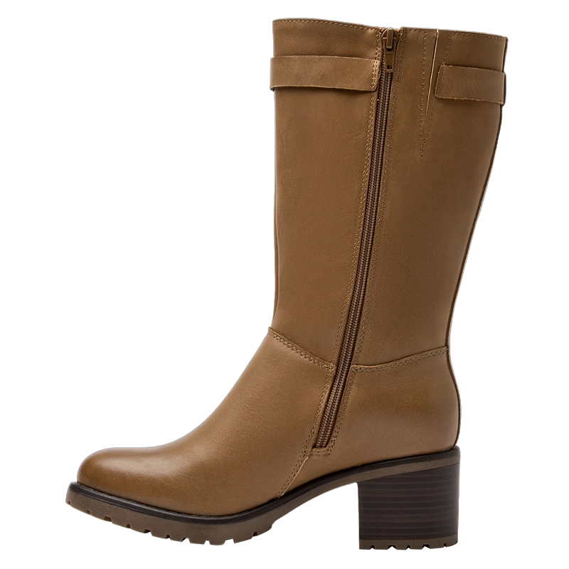 BOTA CASUAL MUJER BRUNO ROSSI - J665 | MARRON CLARO - 4