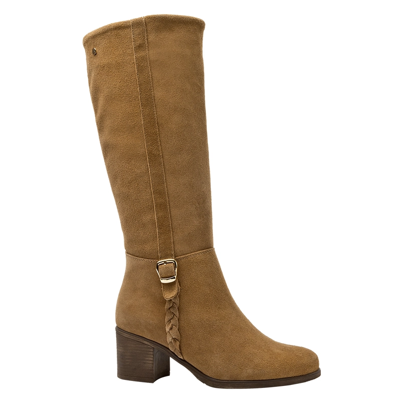 BOTA CASUAL MUJER BRUNO ROSSI - J664 | MARRON CLARO - 2