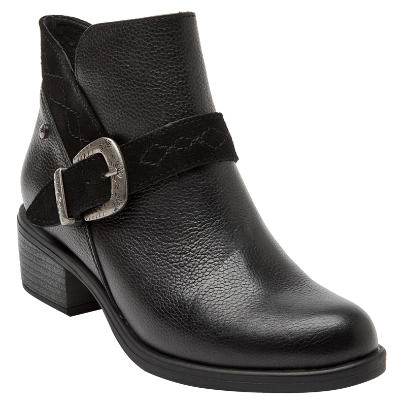 BOTIN CASUAL MUJER BRUNO ROSSI - J639 | NEGRO - 1