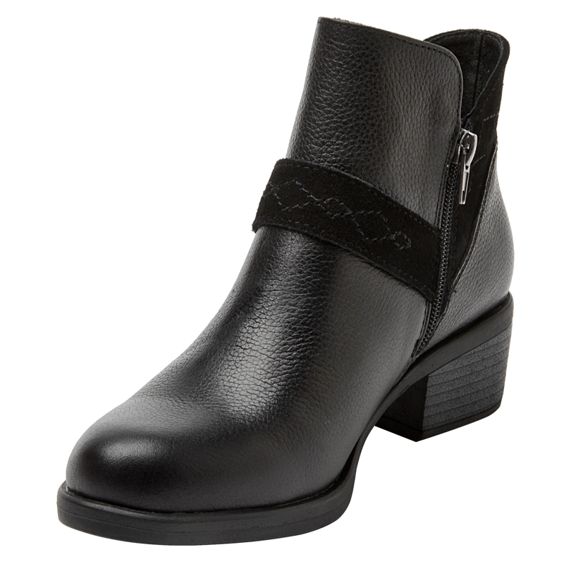 BOTIN CASUAL MUJER BRUNO ROSSI - J639 | NEGRO - 5