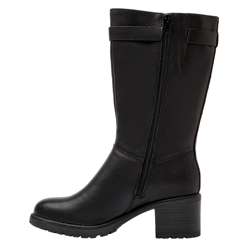 BOTA CASUAL MUJER BRUNO ROSSI - J665 | NEGRO - 4