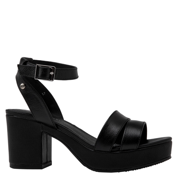 SANDALIA CASUAL MUJER BRUNO ROSSI - I798 | NEGRO - 1