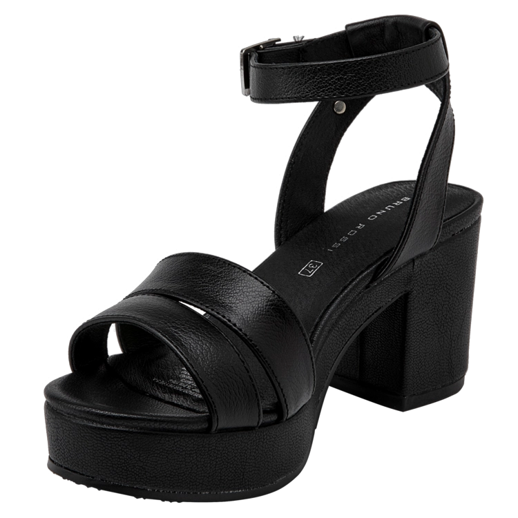 SANDALIA CASUAL MUJER BRUNO ROSSI - I798 | NEGRO - 5