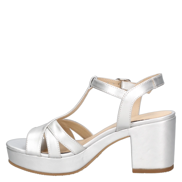 SANDALIA CASUAL MUJER BRUNO ROSSI - I799 | PLATEADO - 4