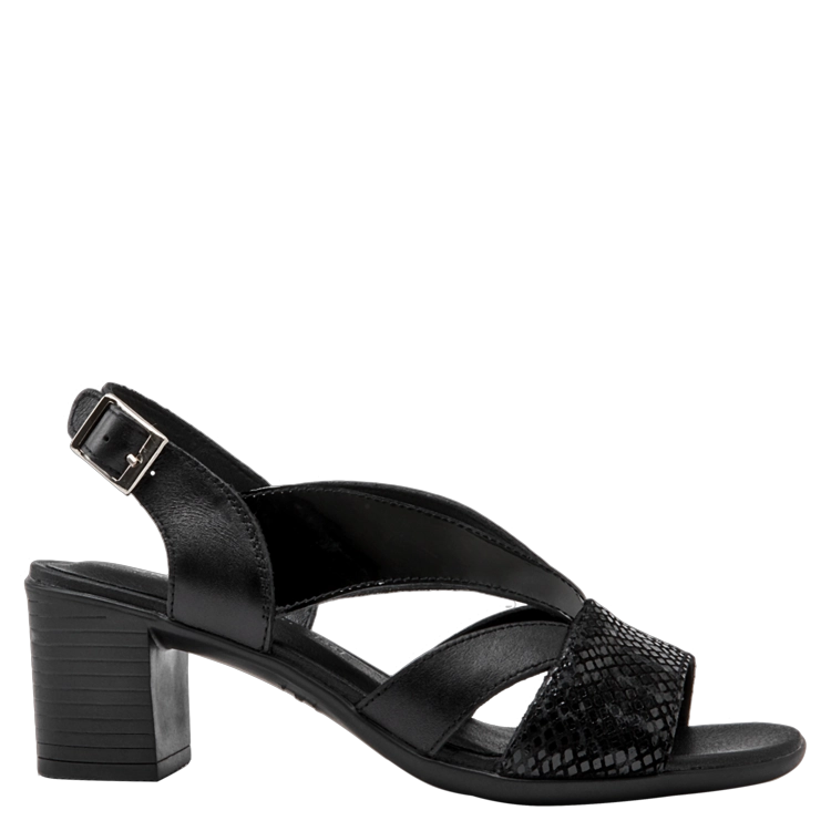 SANDALIA CASUAL MUJER BRUNO ROSSI - I797 | NEGRO - 2