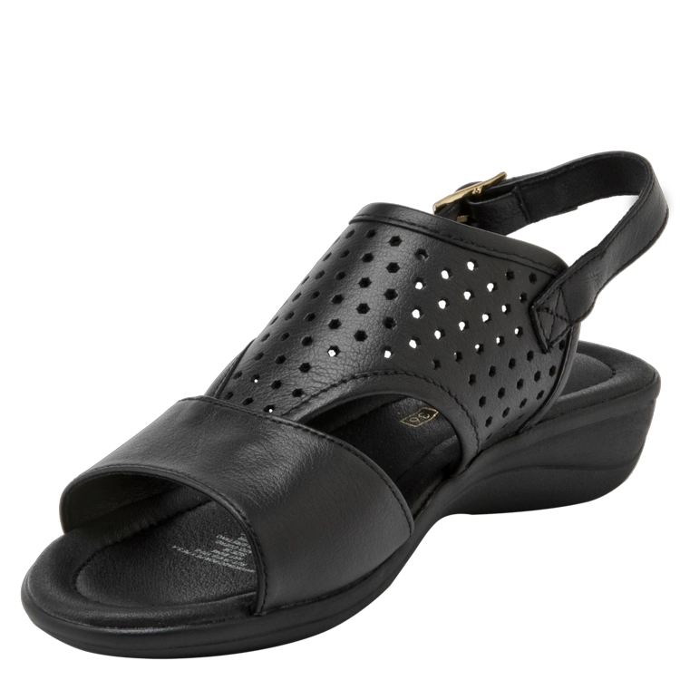 SANDALIA CASUAL MUJER BRUNO ROSSI - I752 | NEGRO - 4