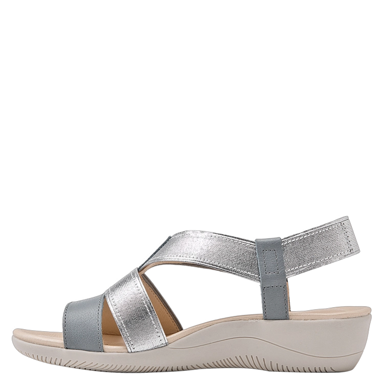 SANDALIA CASUAL MUJER BRUNO ROSSI - I765 | GRIS - 4