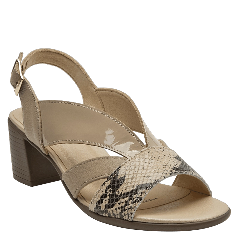 SANDALIA CASUAL MUJER BRUNO ROSSI - I797 | BEIGE - 1