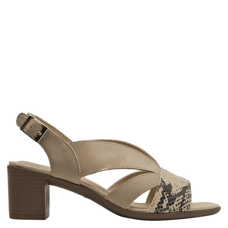 SANDALIA CASUAL MUJER BRUNO ROSSI - I797 | BEIGE - 2
