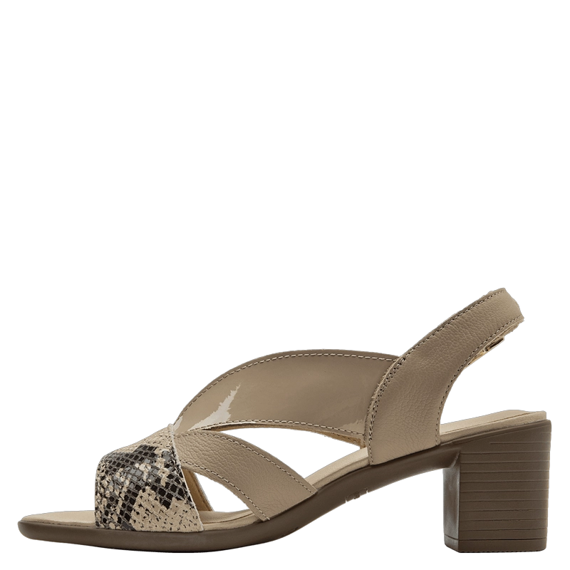SANDALIA CASUAL MUJER BRUNO ROSSI - I797 | BEIGE - 4