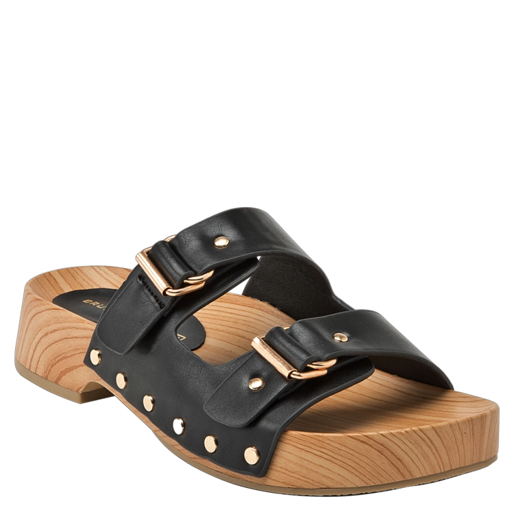 SANDALIA CASUAL MUJER BRUNO ROSSI - I774 | NEGRO - 1