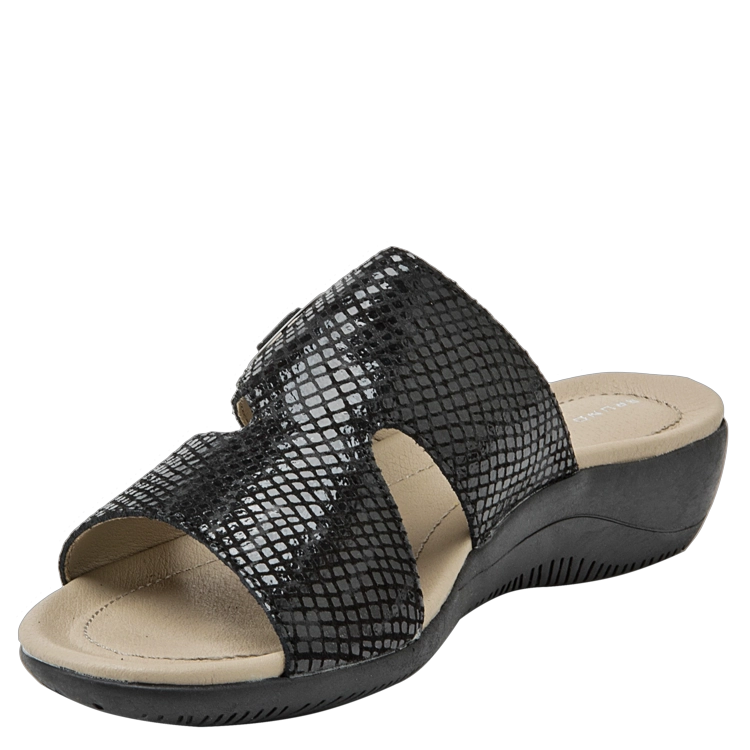 SANDALIA CASUAL MUJER BRUNO ROSSI - G612 | GRIS OSCURO - 3
