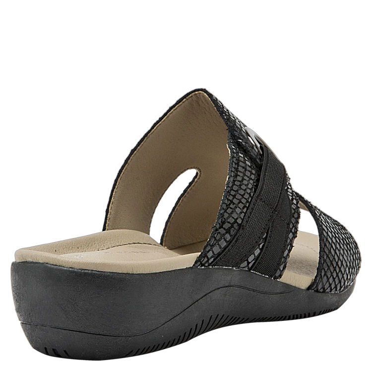 SANDALIA CASUAL MUJER BRUNO ROSSI - G612 | GRIS OSCURO - 5