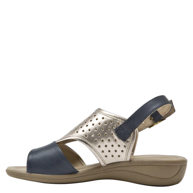 SANDALIA CASUAL MUJER BRUNO ROSSI - I752 | AZUL - 4