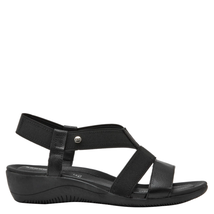 SANDALIA CASUAL MUJER BRUNO ROSSI - I765 | NEGRO - 2