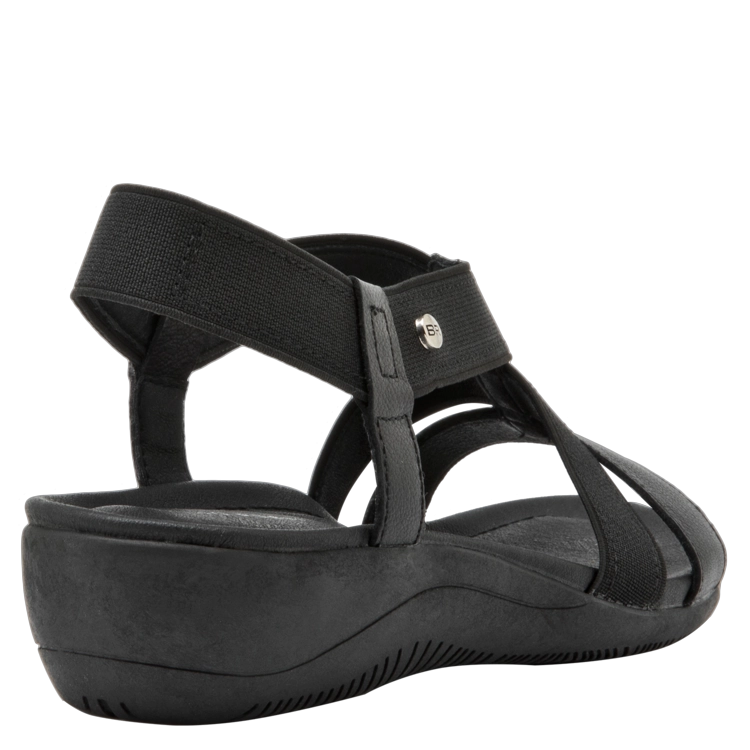 SANDALIA CASUAL MUJER BRUNO ROSSI - I765 | NEGRO - 3