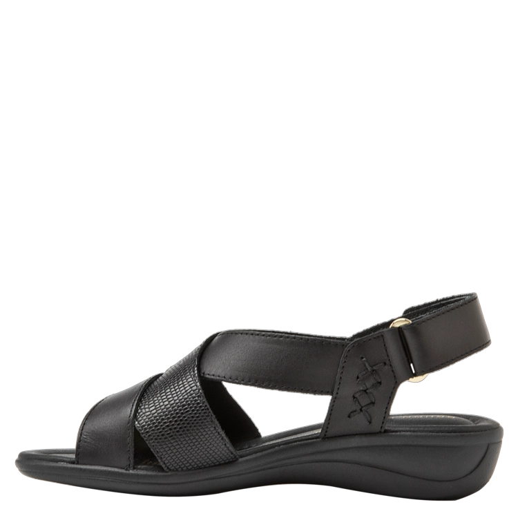 SANDALIA CASUAL MUJER BRUNO ROSSI - I750 | NEGRO - 4