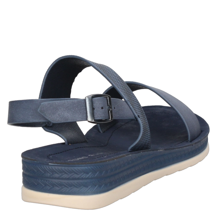 SANDALIA CASUAL MUJER BRUNO ROSSI - I817 | AZUL - 3