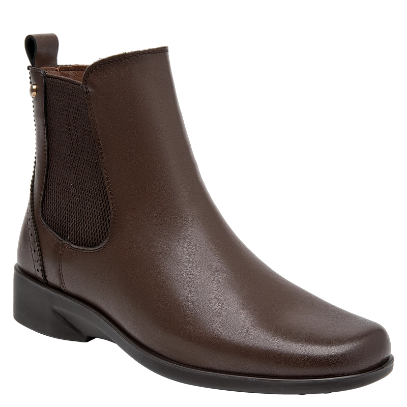 BOTIN CASUAL MUJER BRUNO ROSSI - BRM0319 | MARRON OSCURO - 2