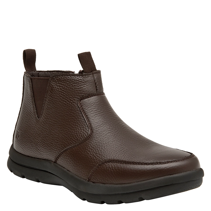 BOTIN CHELSEA CUERO HOMBRE 16 HRS - J122 | MARRON OSCURO - 2