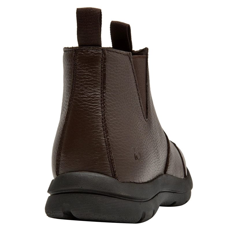 BOTIN CHELSEA CUERO HOMBRE 16 HRS - J122 | MARRON OSCURO - 3