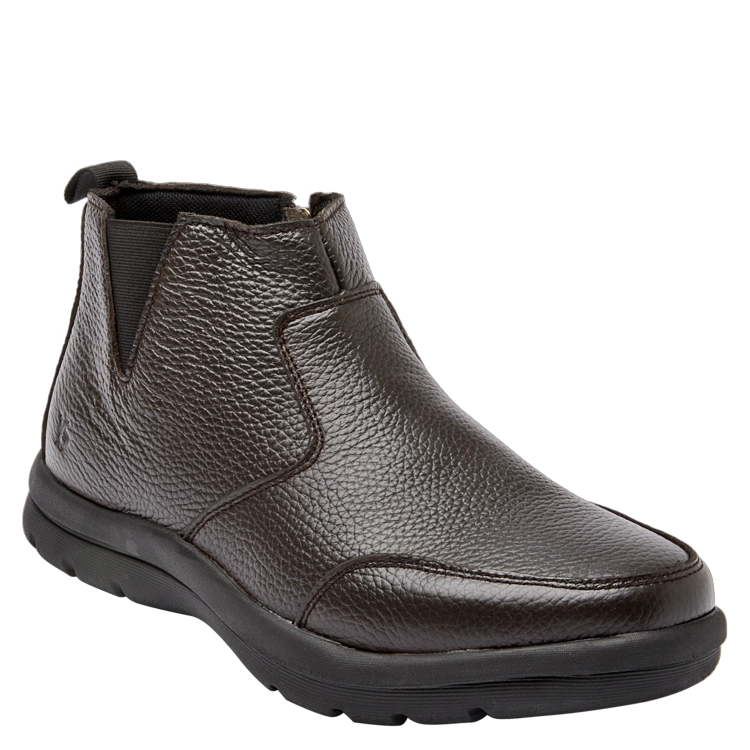 BOTIN CHELSEA CUERO HOMBRE 16 HRS - J122 | MARRON OSCURO - 7