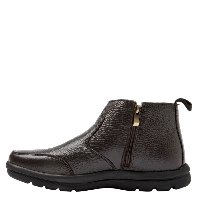 BOTIN CHELSEA CUERO HOMBRE 16 HRS - J122 | MARRON OSCURO - 9