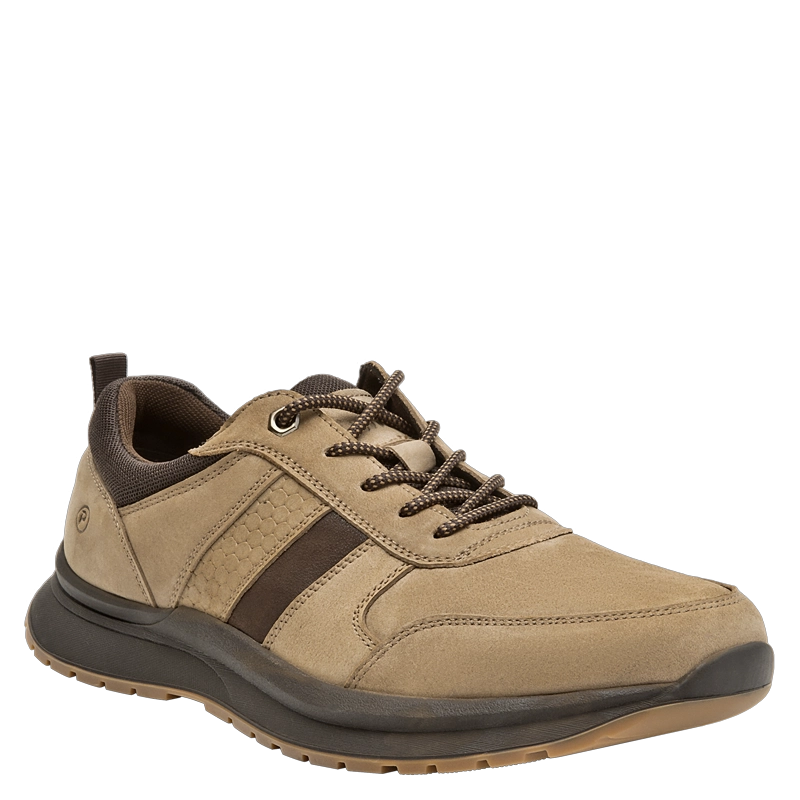 ZAPATILLA CASUAL HOMBRE PLUMA - PLH0017 | MARRON CLARO - 2